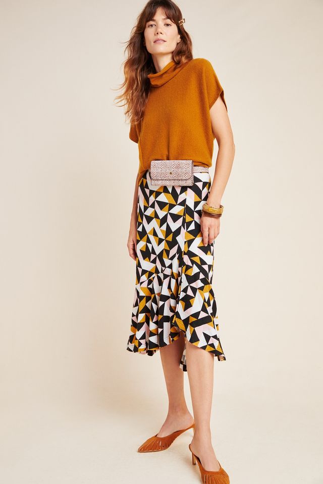 Maeve Tanya Knit Midi Skirt Anthropologie