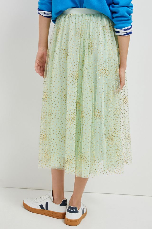 Sydney Shimmer Tulle Midi Skirt #3