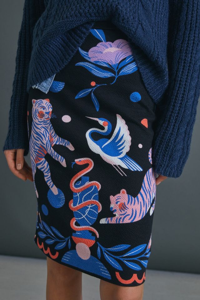 Super Nice Letters Julie Midi Sweater Skirt | Anthropologie