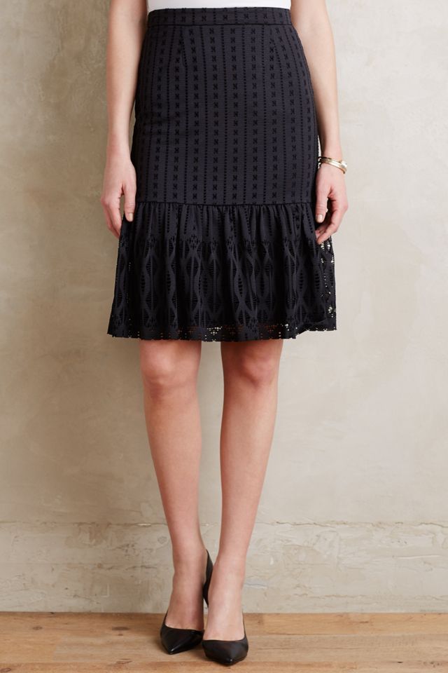 Eyelet Trumpet Skirt #1