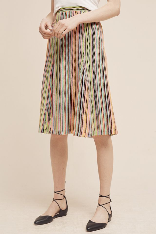 Spectral Stripe Skirt #1