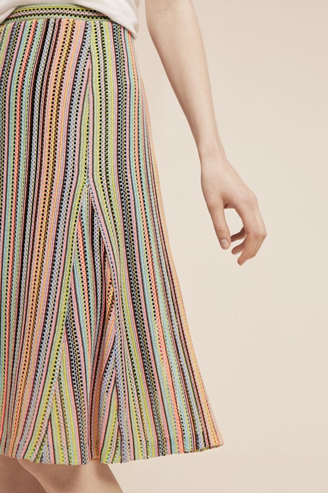 Spectral Stripe Skirt #2