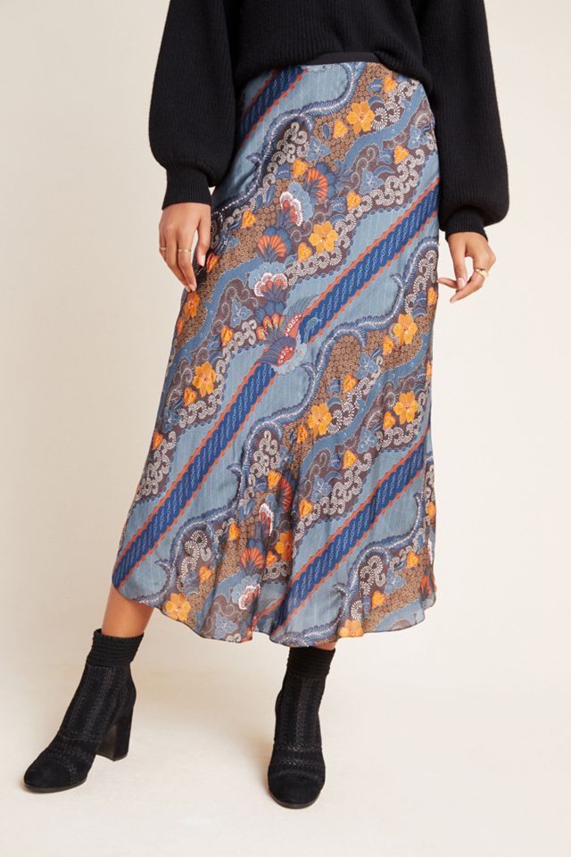 Sandrine Bias Midi Skirt #2
