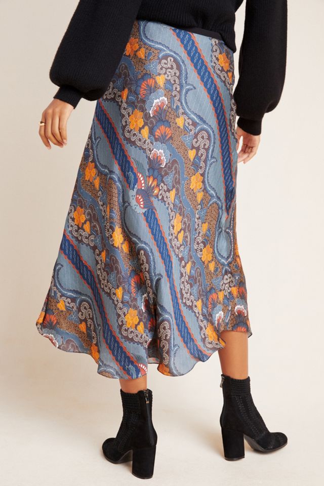 Sandrine Bias Midi Skirt #3