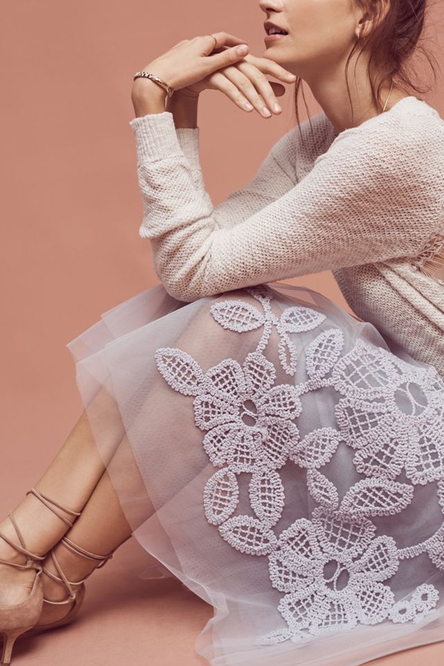 Fleurs du Nuit Tulle Skirt #1