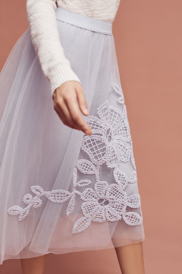 Fleurs du Nuit Tulle Skirt #2