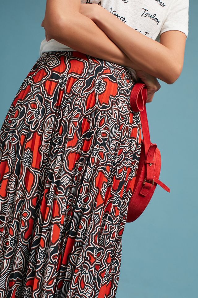 Esme Pleated Midi Skirt #1