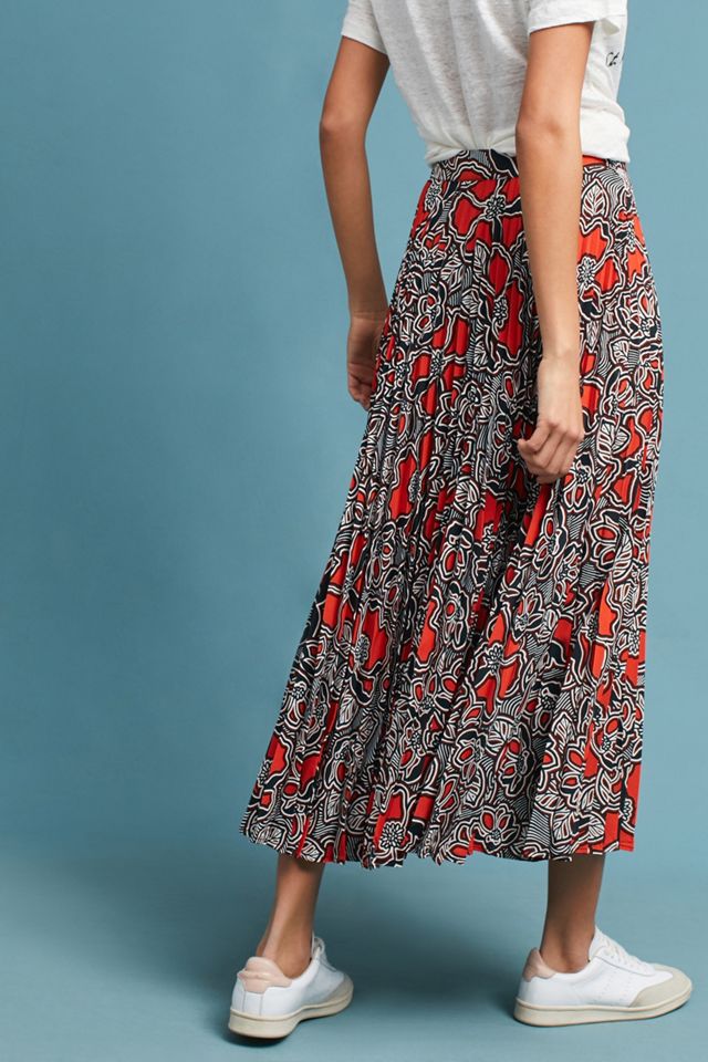Esme Pleated Midi Skirt #2