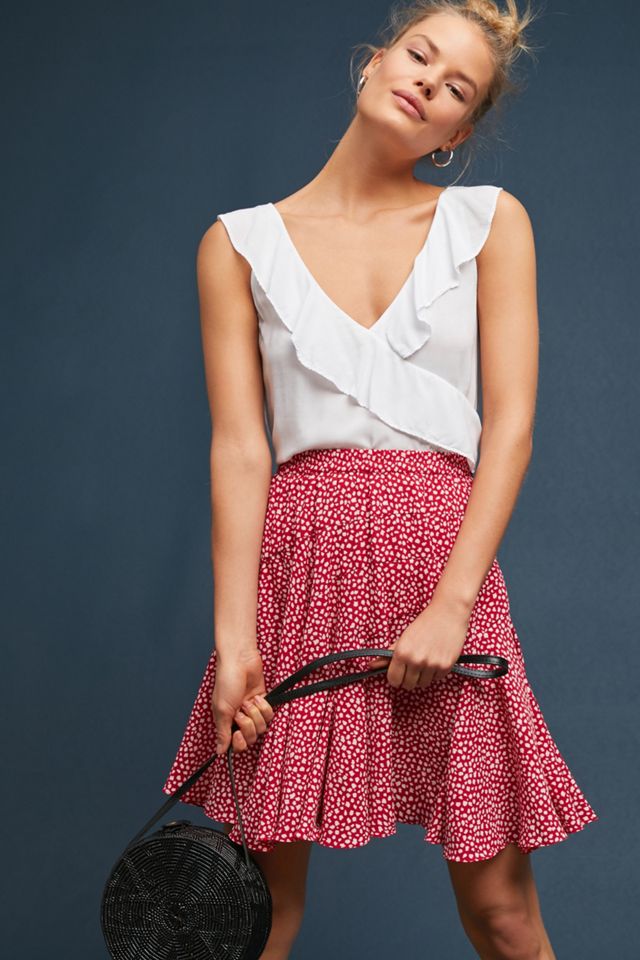 Camille Mini Skirt Anthropologie