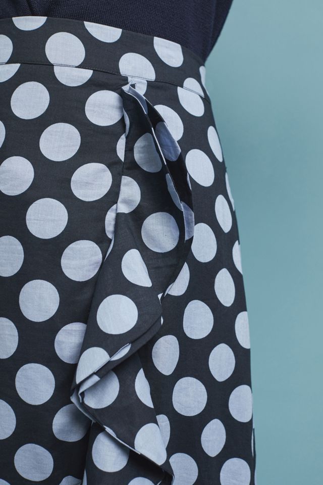 Polka Dot Midi Skirt #3