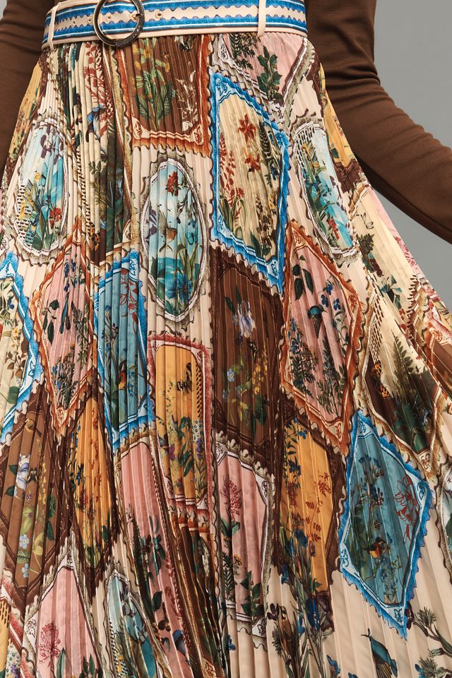 Ranna Gill Aria Pleated Midi Skirt #2