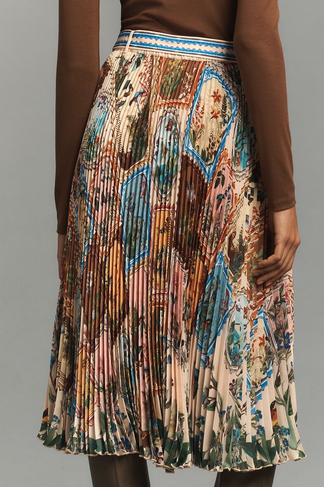 Ranna Gill Aria Pleated Midi Skirt #3