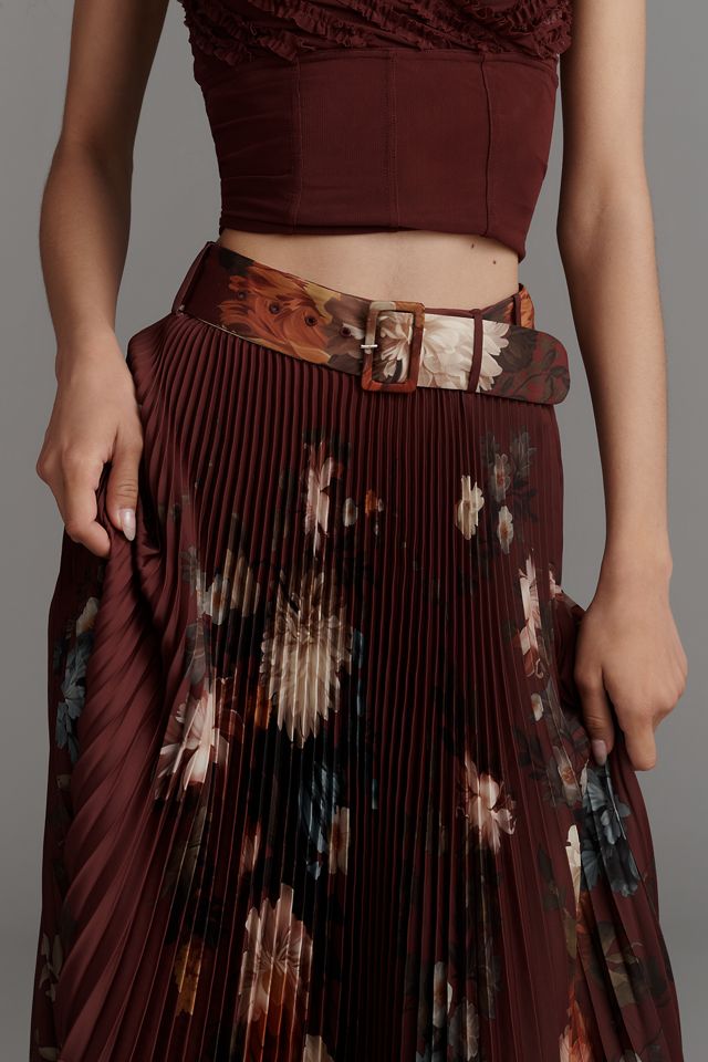 Jupe mi-longue plissée Aria Ranna Gill #3