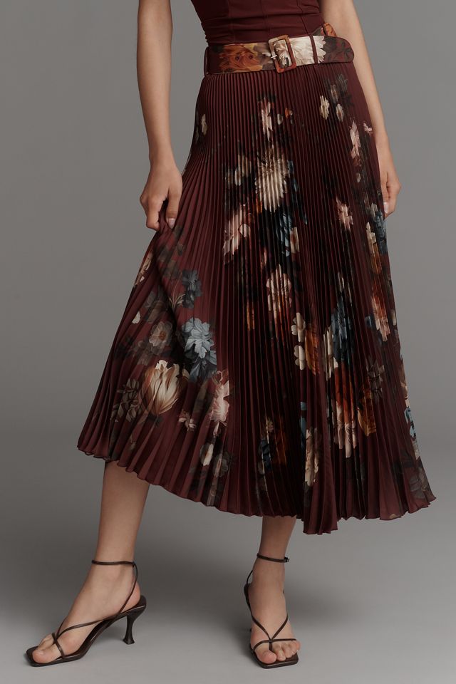 Jupe mi-longue plissée Aria Ranna Gill #2