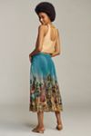 Ranna Gill Tuscany Pleated Midi Skirt