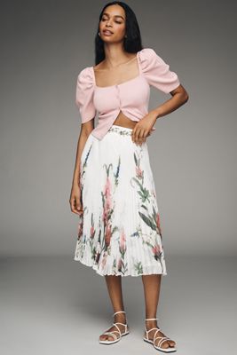 knee length dresses for ladies Strapless Ruffle Bow A-Line Gown main image 1