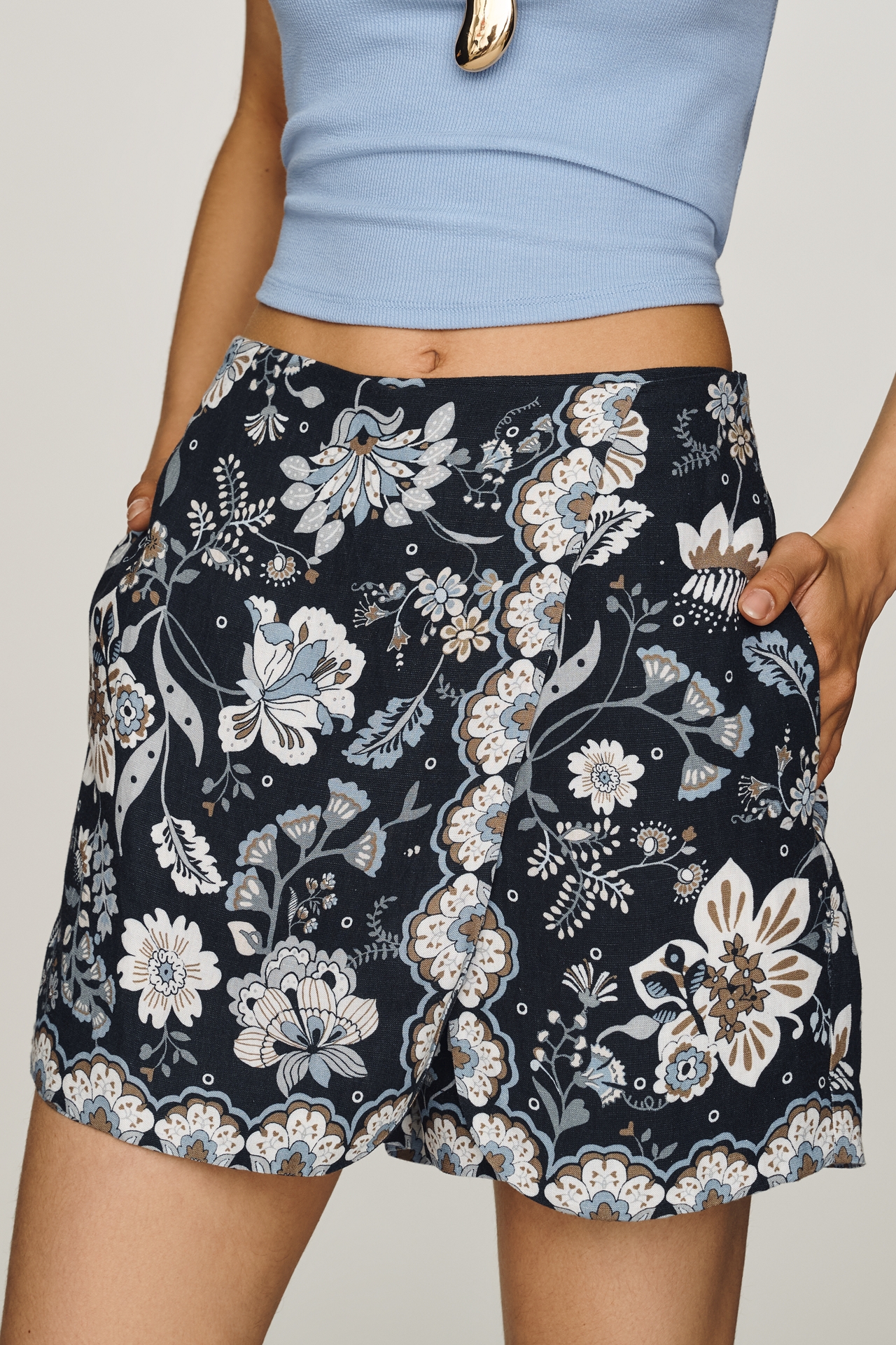 Ranna Gill Wrap Skort