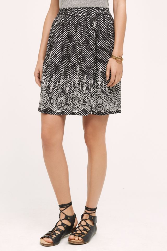 Laurel Embroidered Skirt #1