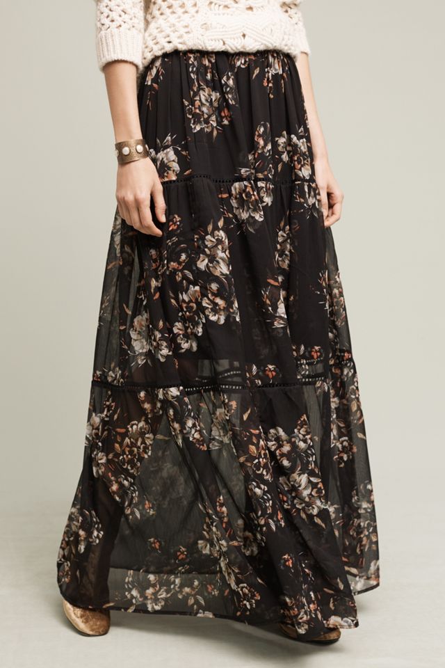 Vined Garden Maxi Skirt #1