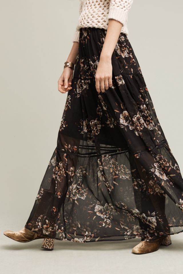 Vined Garden Maxi Skirt #3