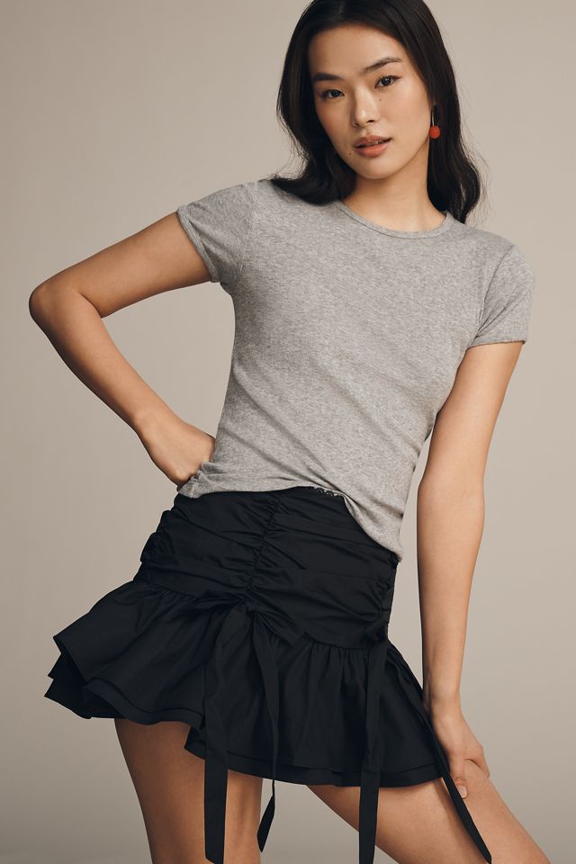 Glamorous Bow Tie Bubble Mini Skirt #4