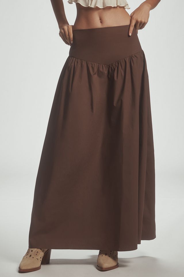 Glamorous Drop-Waist Maxi Skirt #2