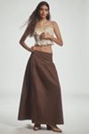 Glamorous Drop-Waist Maxi Skirt