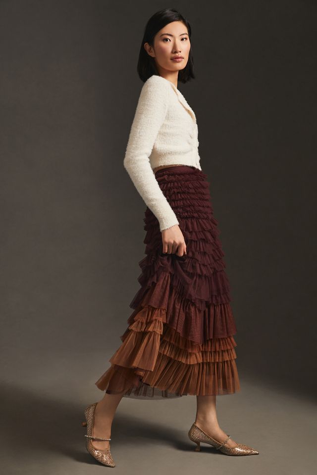 Let Me Be Ruffled Tulle Skirt #2