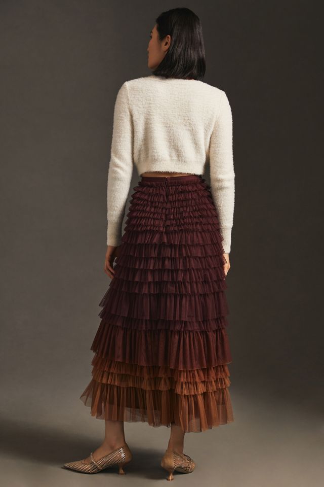 Let Me Be Ruffled Tulle Skirt #3
