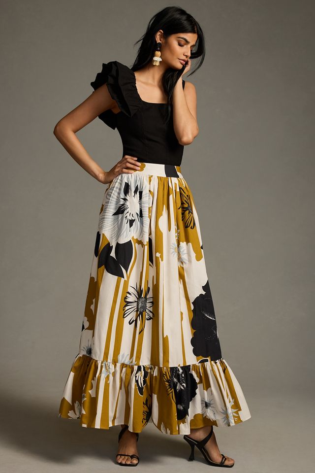 Anthropologie on sale long skirt