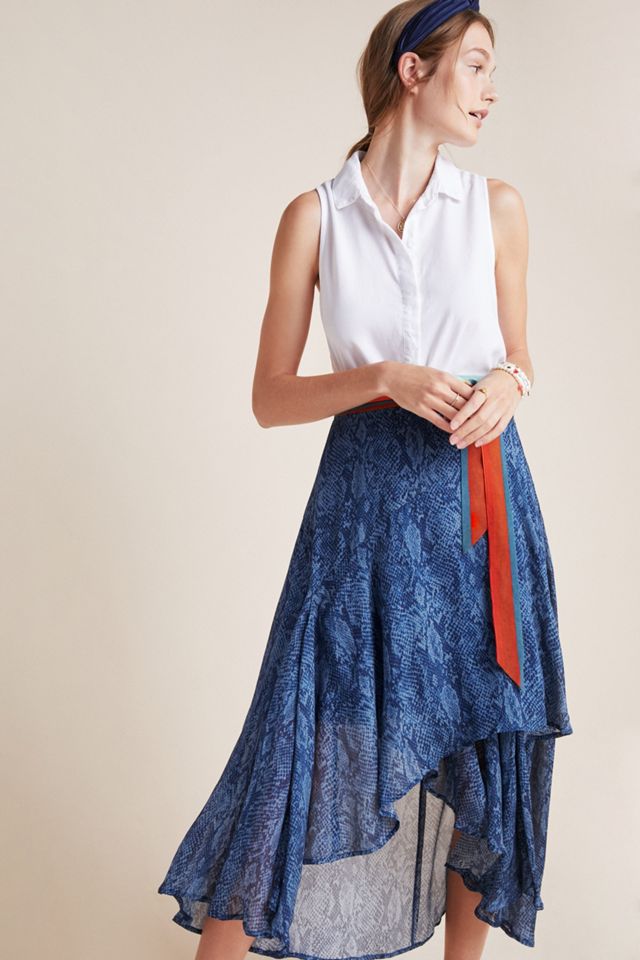 Joni Midi Wrap Skirt #3
