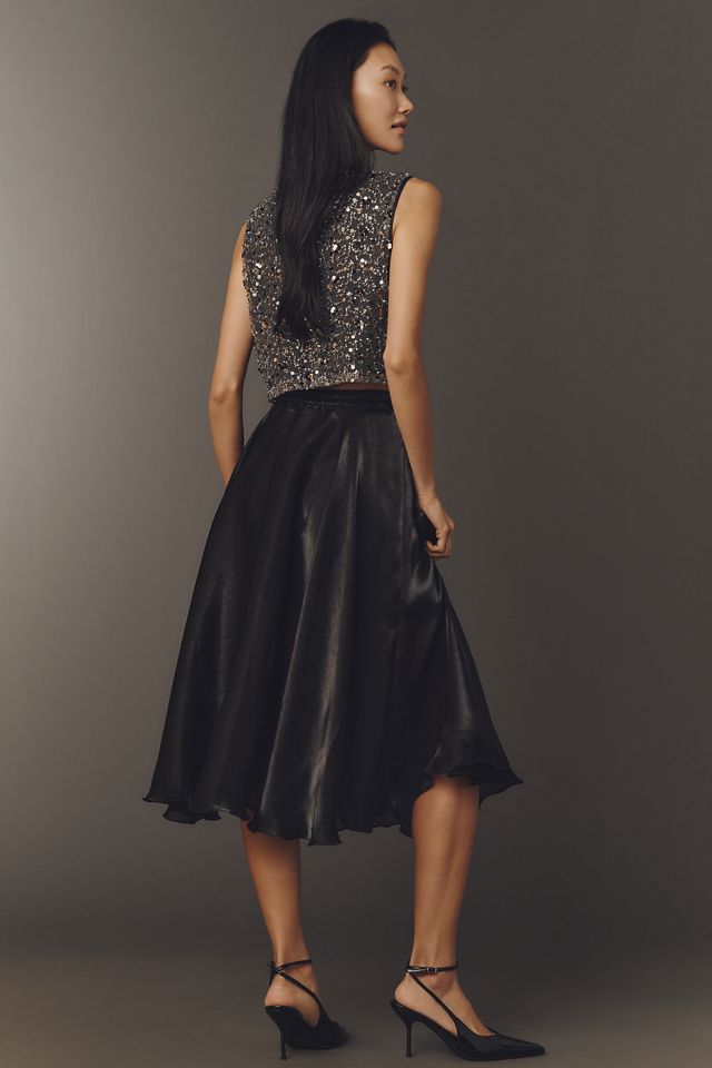 Bl-nk Marea Shine Midi Skirt #2