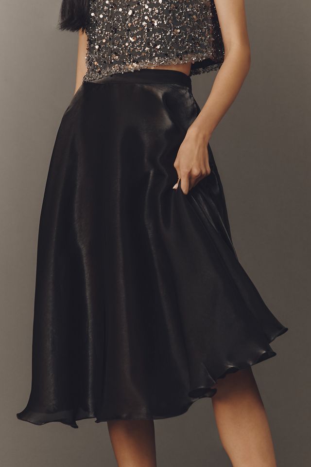 Bl-nk Marea Shine Midi Skirt #3