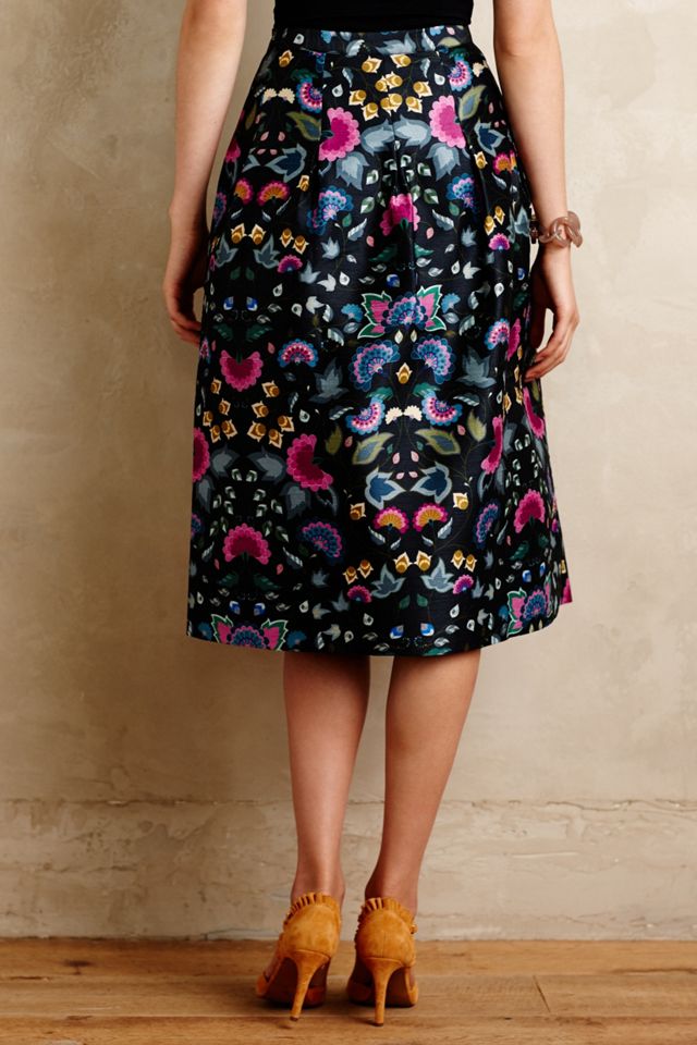Garden Glow Midi Skirt #1