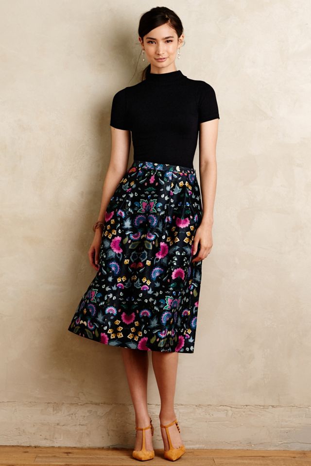 Garden Glow Midi Skirt #2