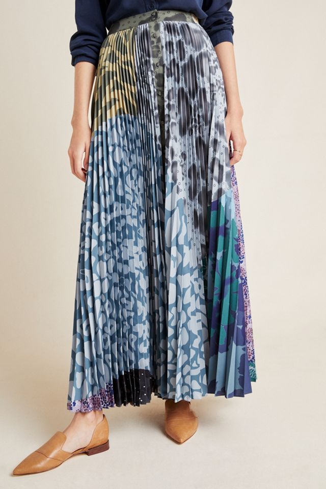 Neruda Pleated Maxi Skirt #1