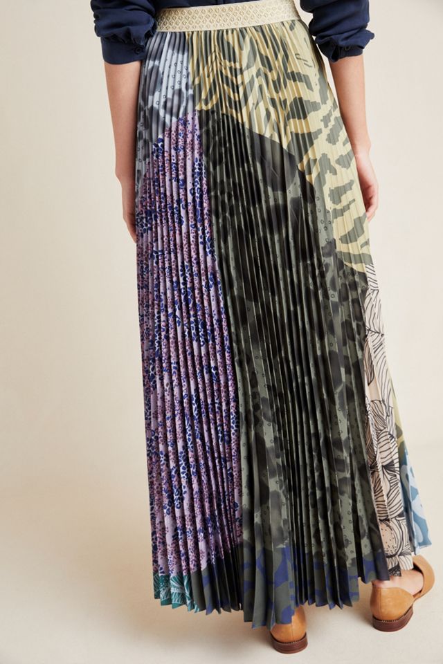 Neruda Pleated Maxi Skirt #2