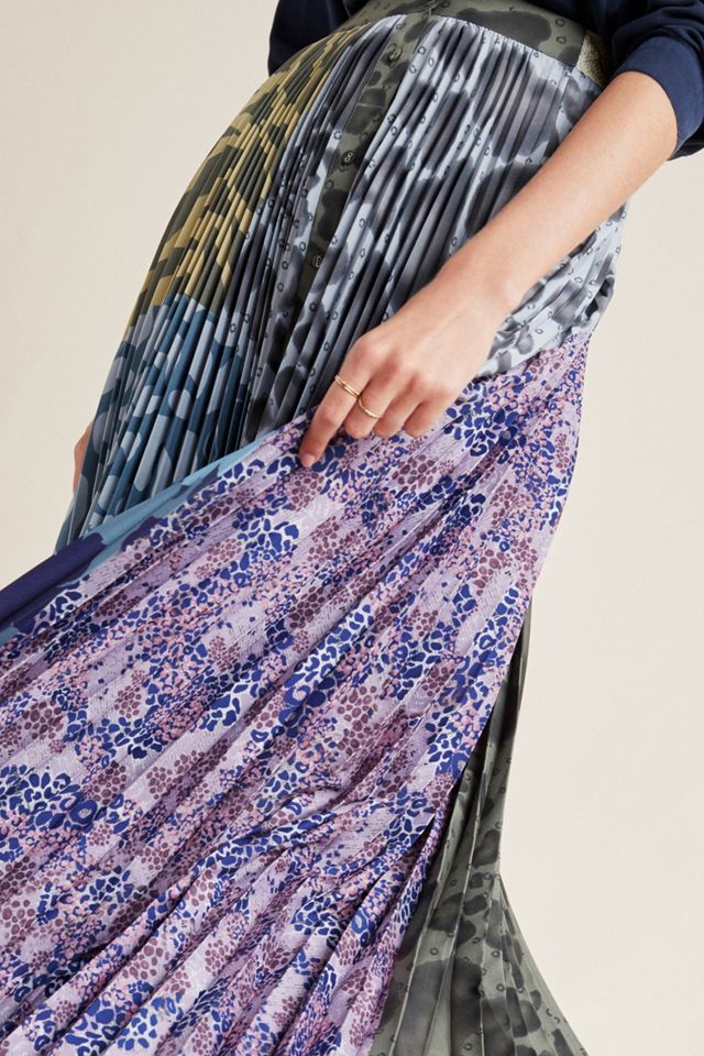 Neruda Pleated Maxi Skirt #3