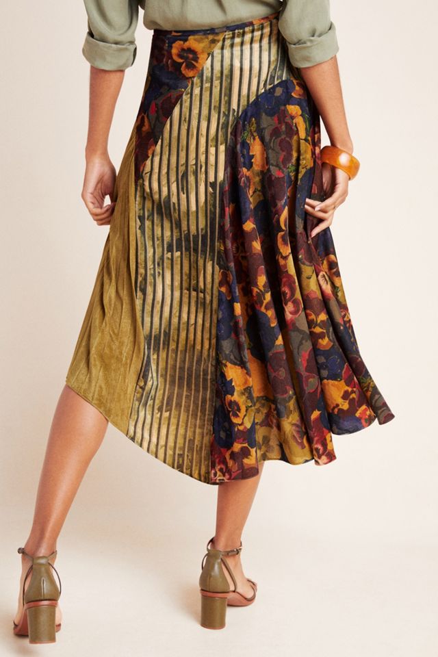 Paulette Pleated Midi Skirt #1
