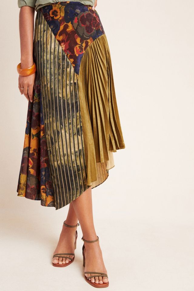 Paulette Pleated Midi Skirt #2