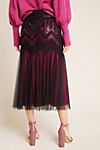 Marlee Sequined Tulle Midi Skirt #3