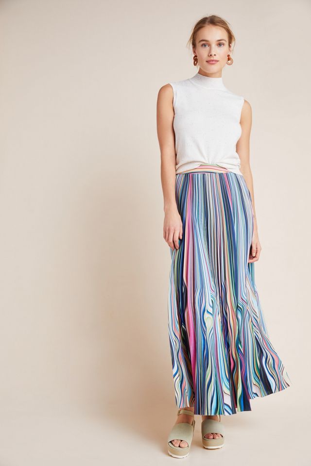 Lyra Pleated Maxi Skirt #1