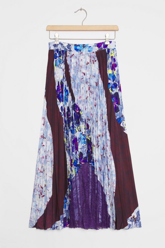 Aja Pleated Maxi Skirt #1
