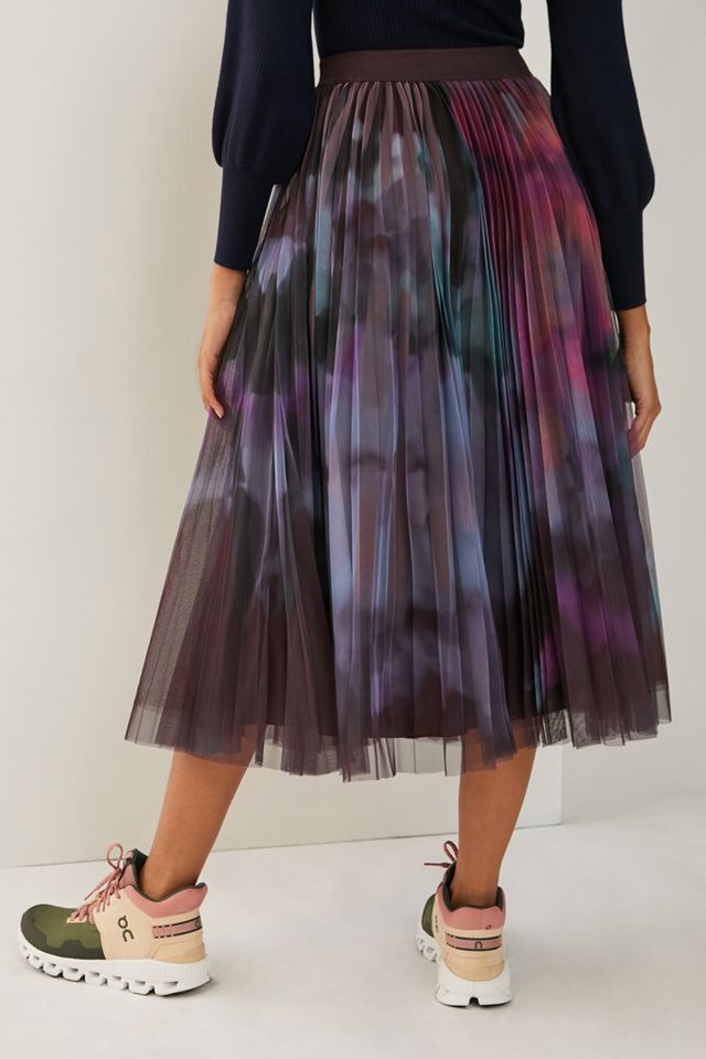 Dania Tulle Tie-Dye Midi Skirt #5