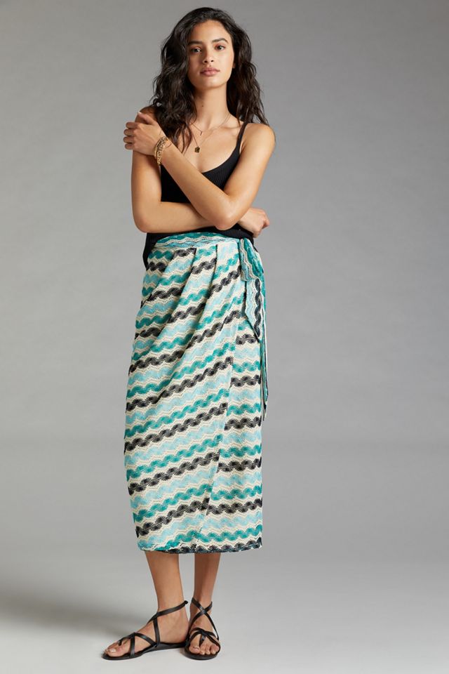 Crochet Wrap Midi Skirt #2