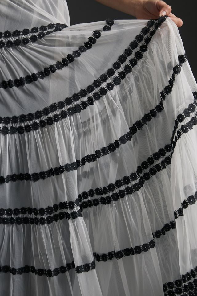 Geisha Designs Tulle Maxi Skirt #2