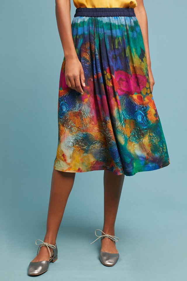 Watercolor Skirt #1