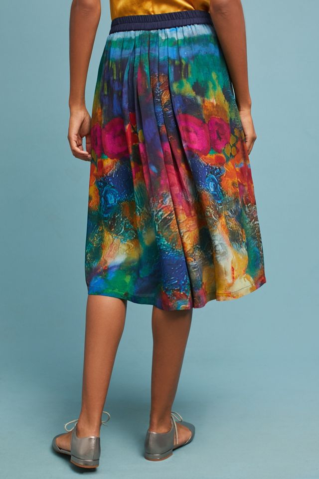 Watercolor Skirt #3