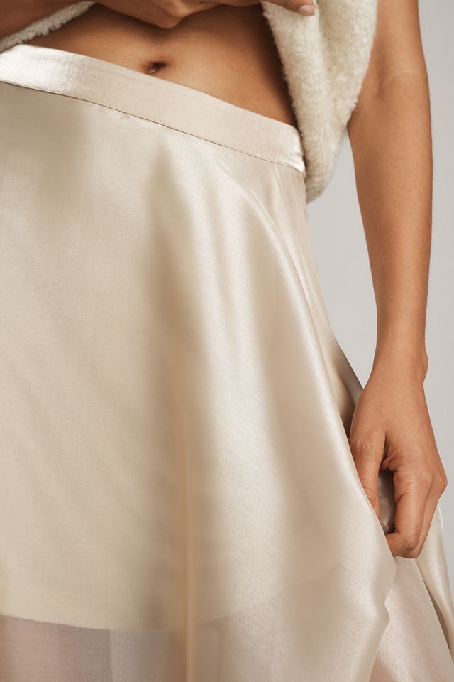 Bl-nk Full Shimmer Midi Skirt #5