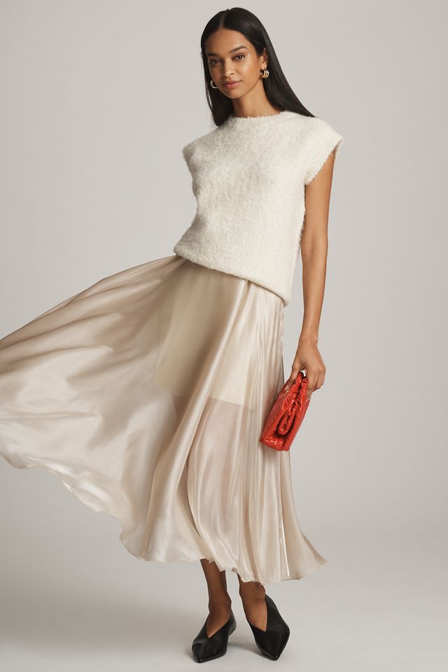 Bl-nk Full Shimmer Midi Skirt #3